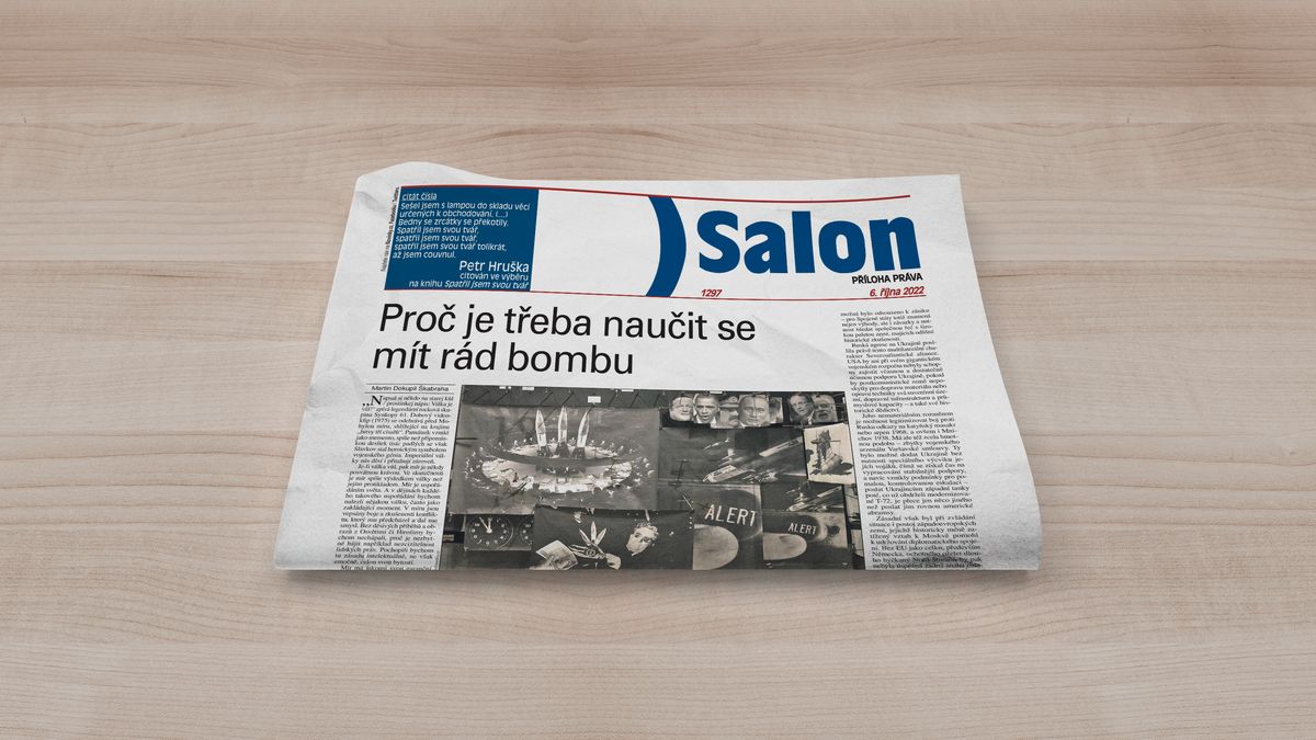 Vychází nový Salon: Proč je třeba naučit se mít rád bombu